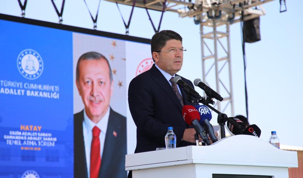 Erzin ve Samandağ Adalet Saraylarının Temeli Atıldı