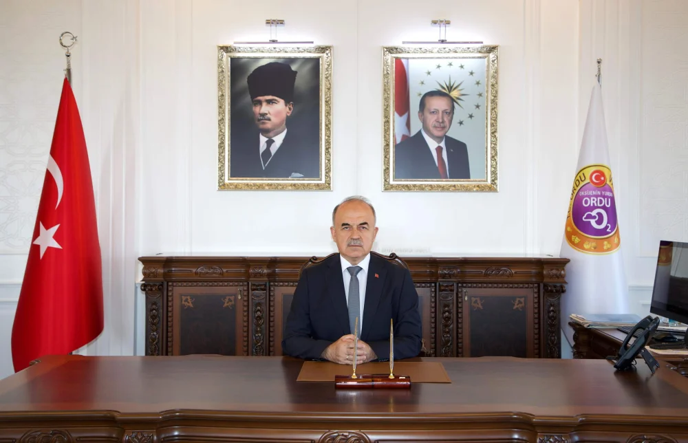Ordu Valisi Muammer EROL’un 29 Ekim Cumhuriyet Bayramı Mesajı